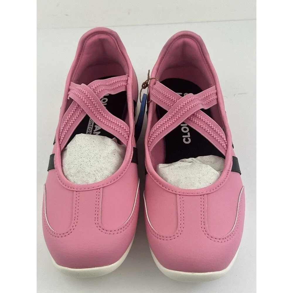 Adidas Barreda Mary Jane Sneakers Bliss Pink Black JP6738 Youth 6.5 New